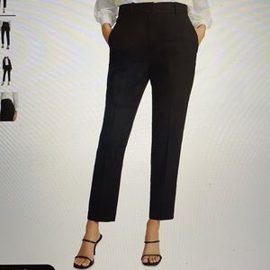 Black tailored pants worn once, size6